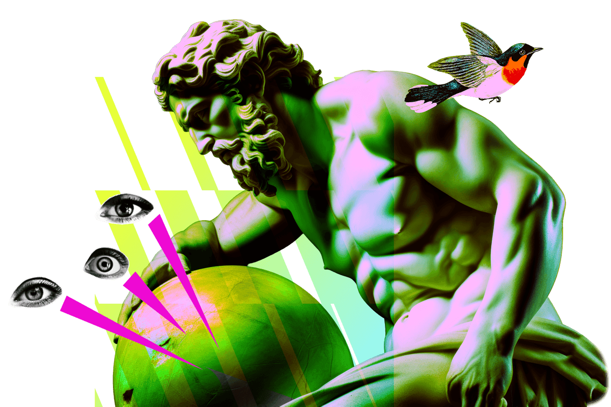 Atlas in repose